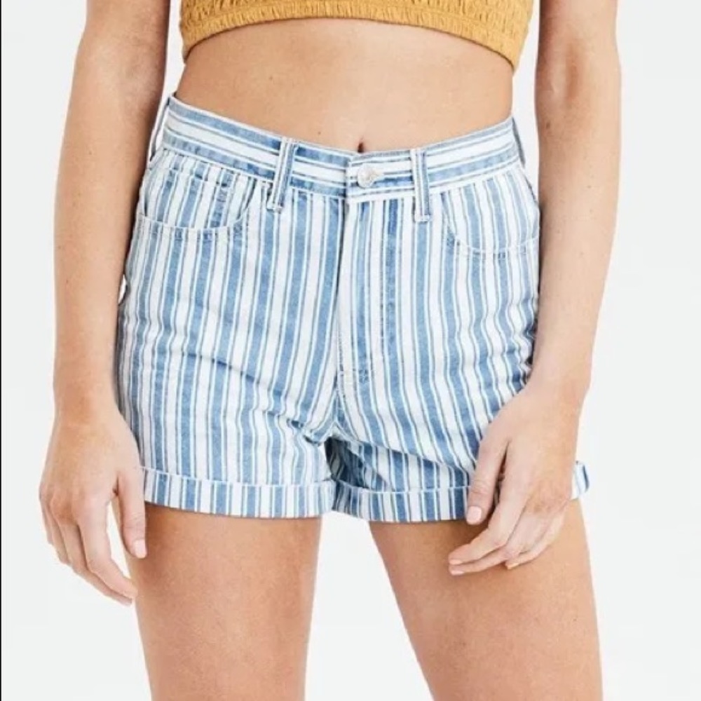 SOLDStripped Mom short